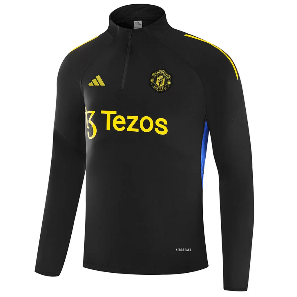 Manchester United 1/4 Zipper Sweat Kit(Top+Pants) 2025/26