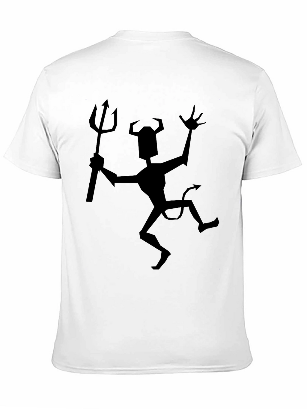 Devil Silhouette Black Graphic Tee