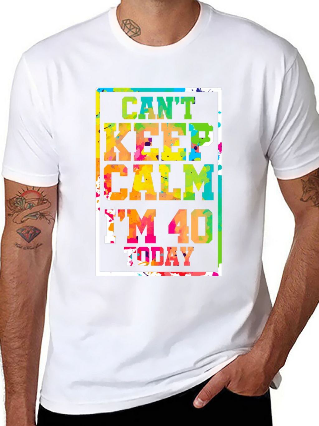 Cant Keep Calm Im 40 Today T-Shirt