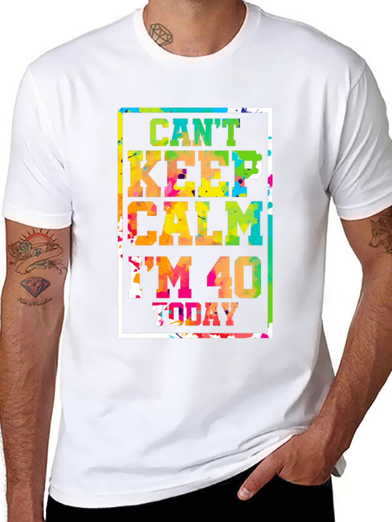 Cant Keep Calm Im 40 Today T-Shirt