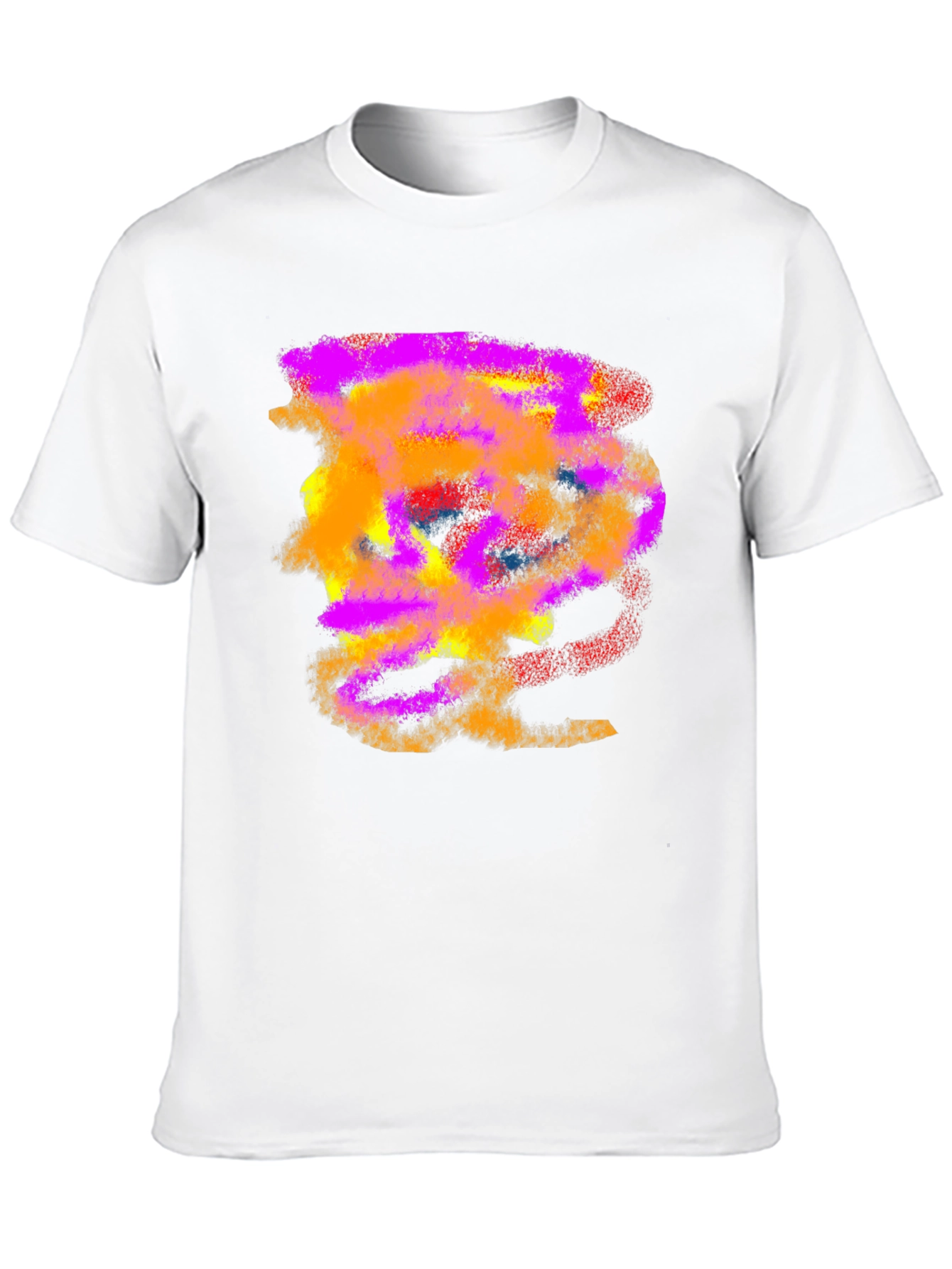 Abstract Art Black T-Shirt for Men