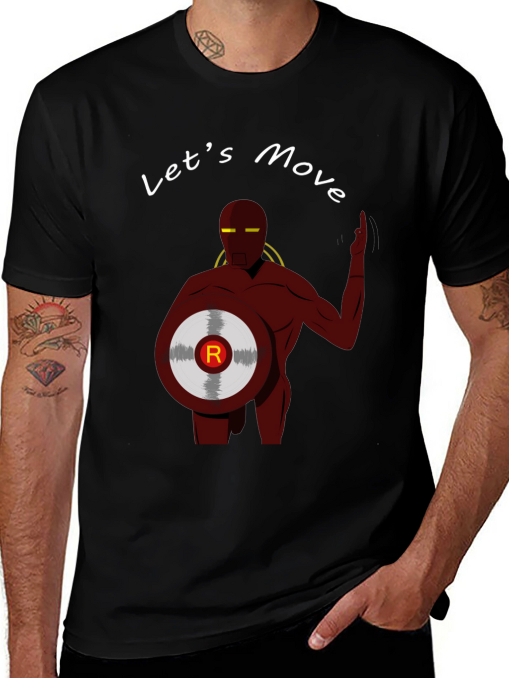 Lets Move Graphic T-Shirt