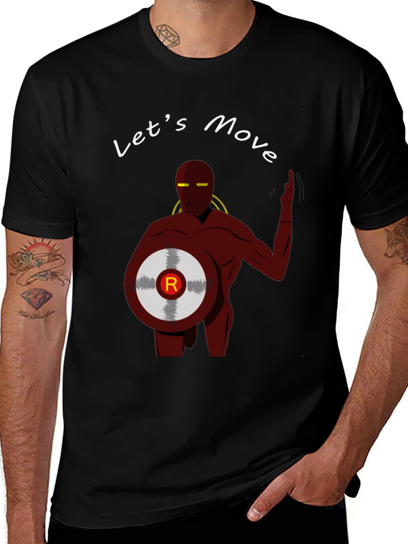 Lets Move Graphic T-Shirt