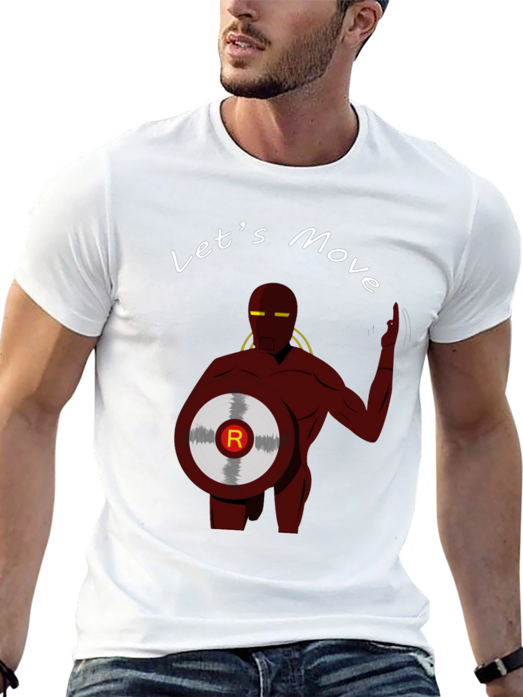 Lets Move Graphic T-Shirt