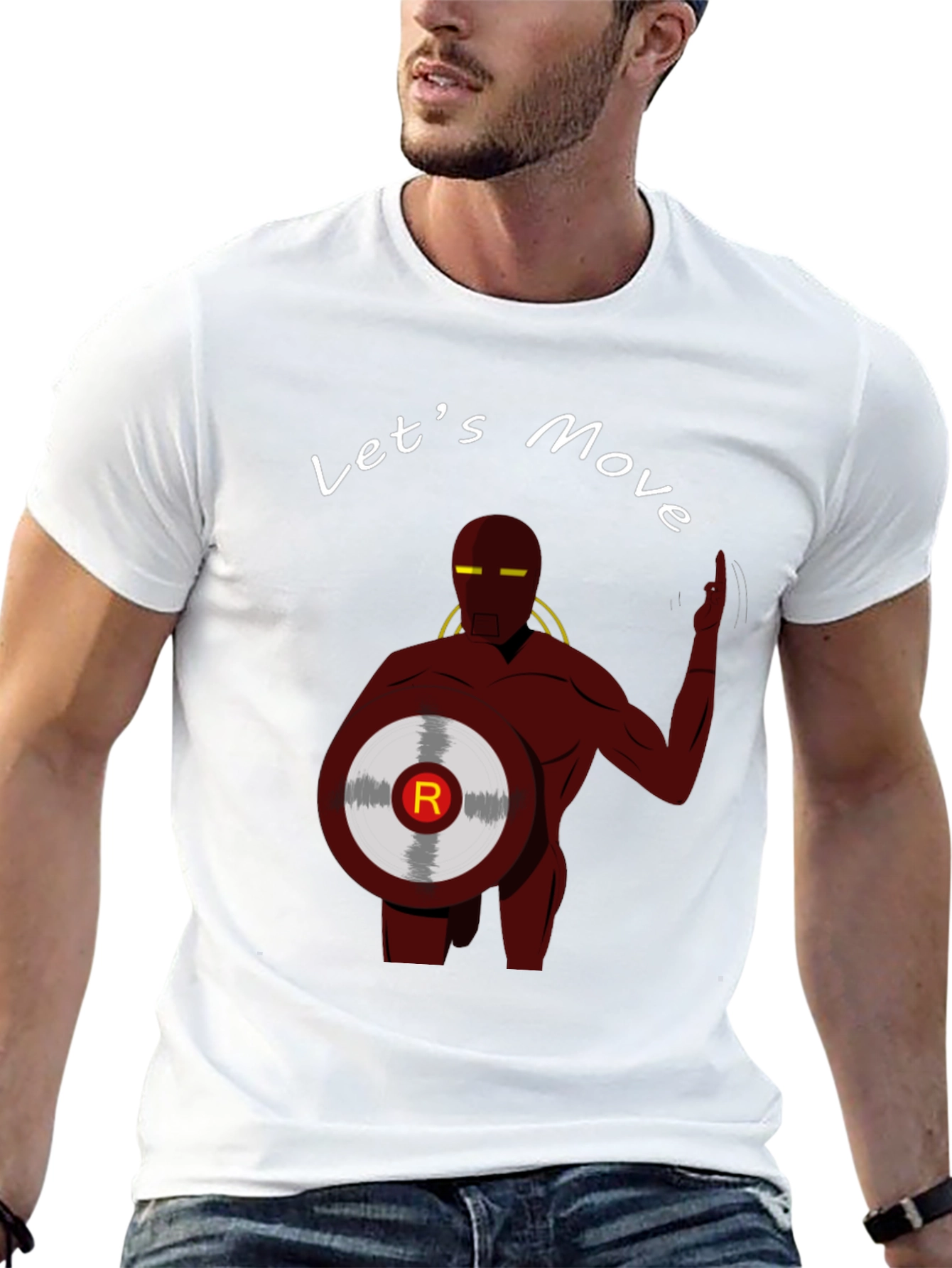 Lets Move Graphic T-Shirt