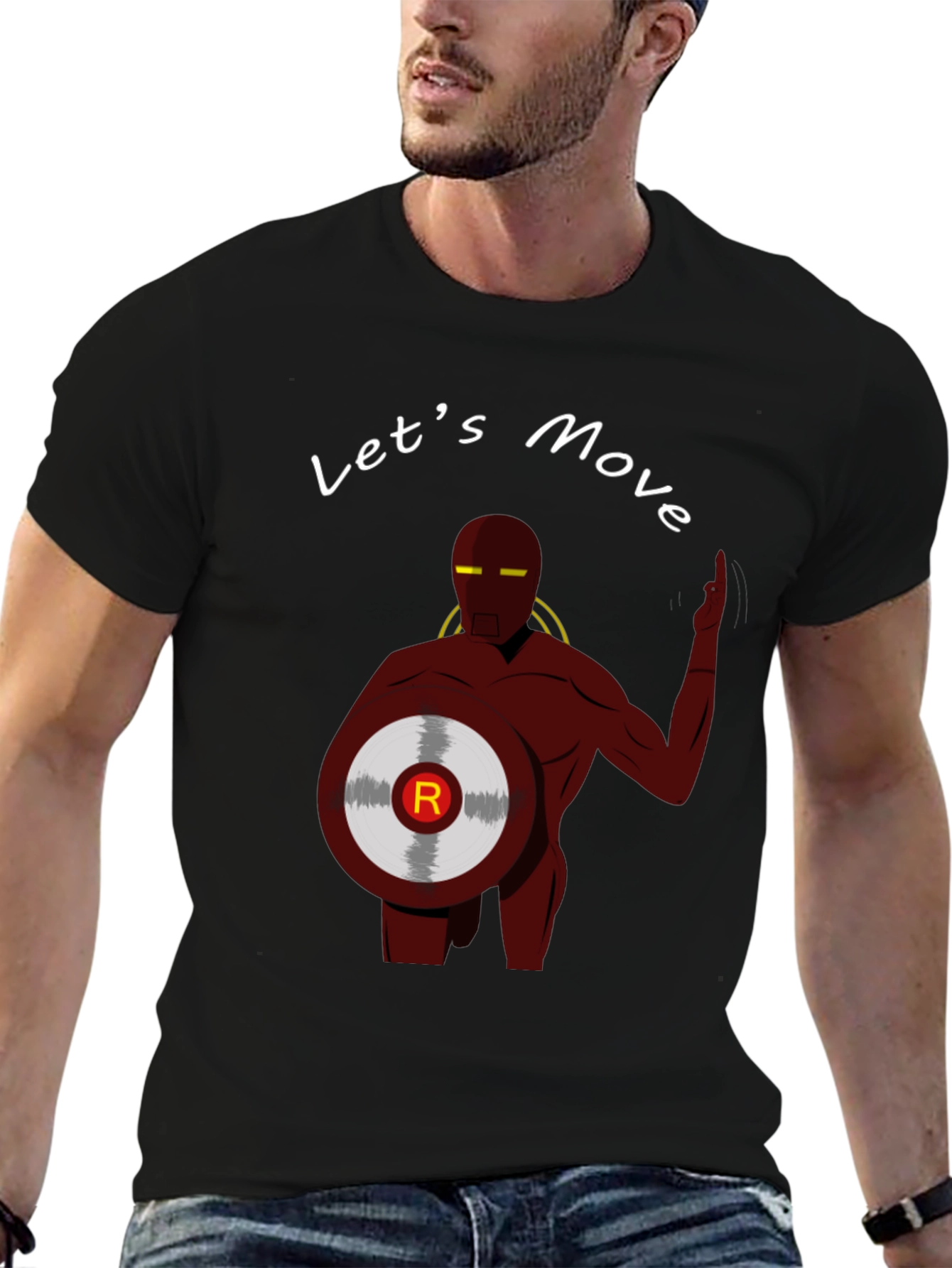 Lets Move Graphic T-Shirt