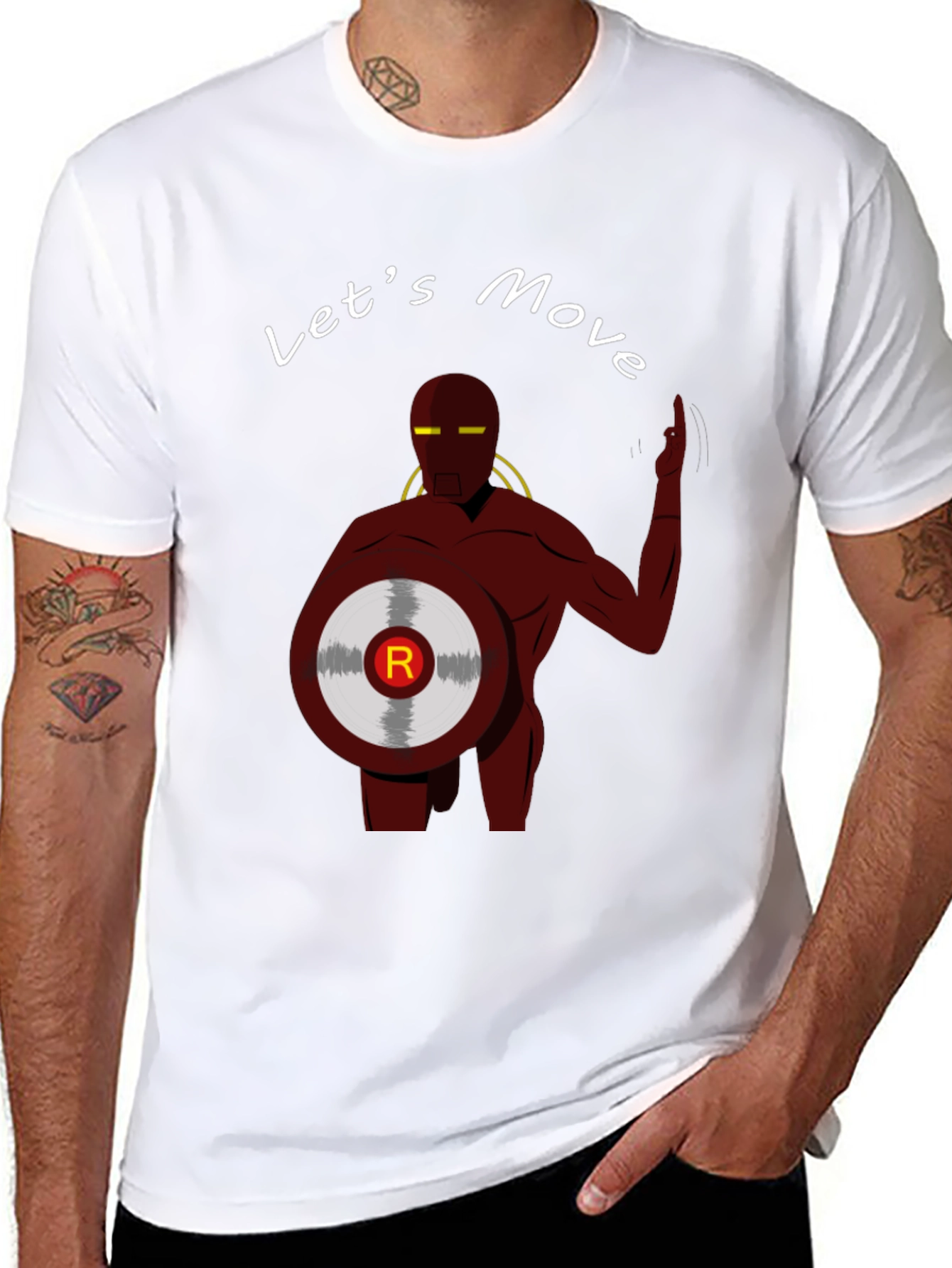 Lets Move Graphic T-Shirt