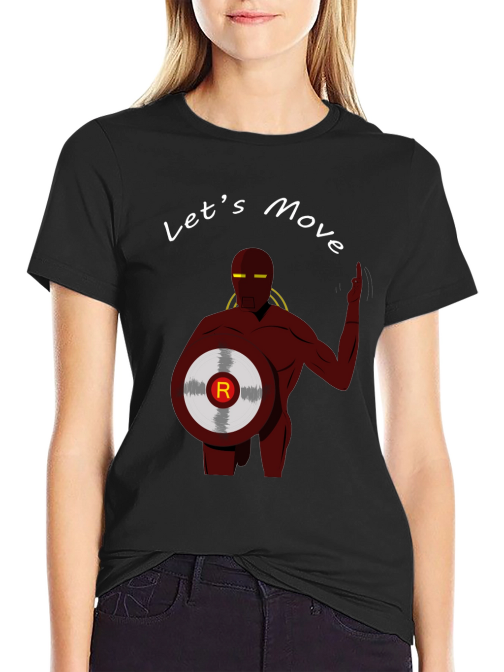Lets Move Graphic T-Shirt