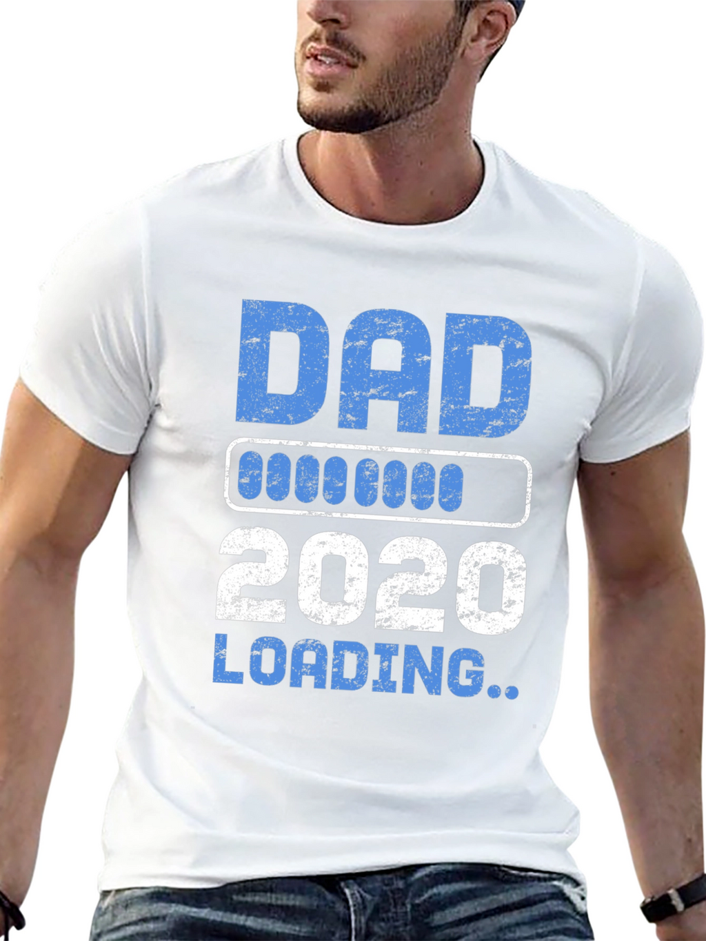 Dad 2020 Loading T-Shirt New Parent Gift