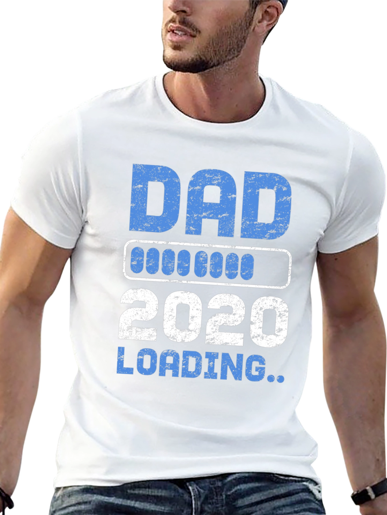 Dad 2020 Loading T-Shirt New Parent Gift