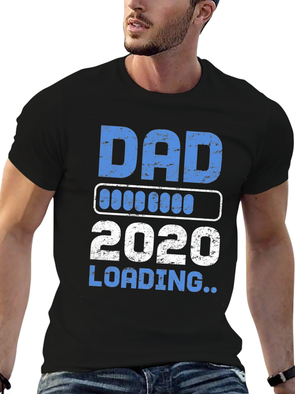 Dad 2020 Loading T-Shirt New Parent Gift