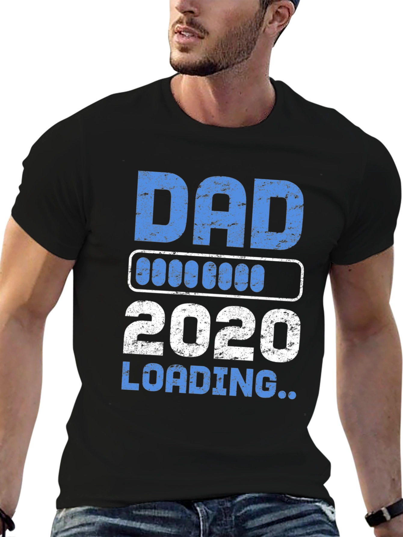 Dad 2020 Loading T-Shirt New Parent Gift