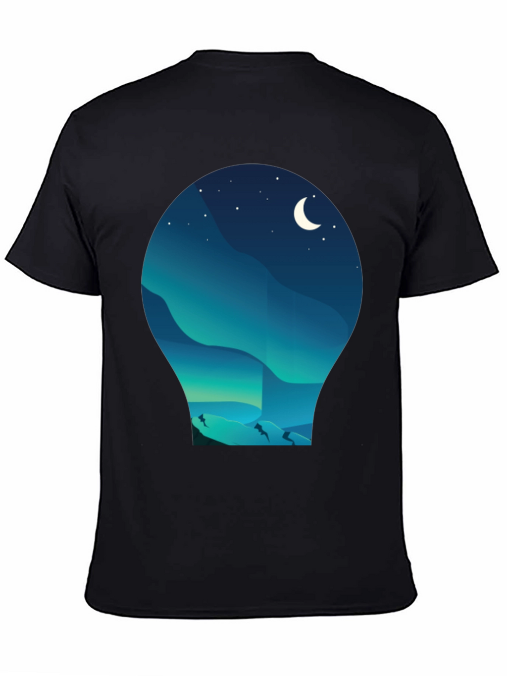 Night Landscape Graphic Tee