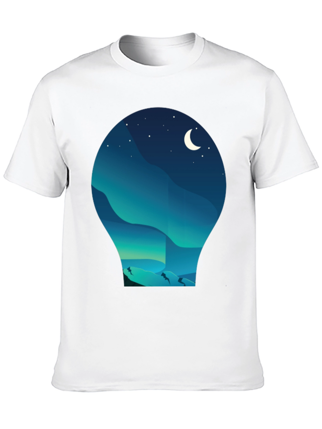 Night Landscape Graphic Tee