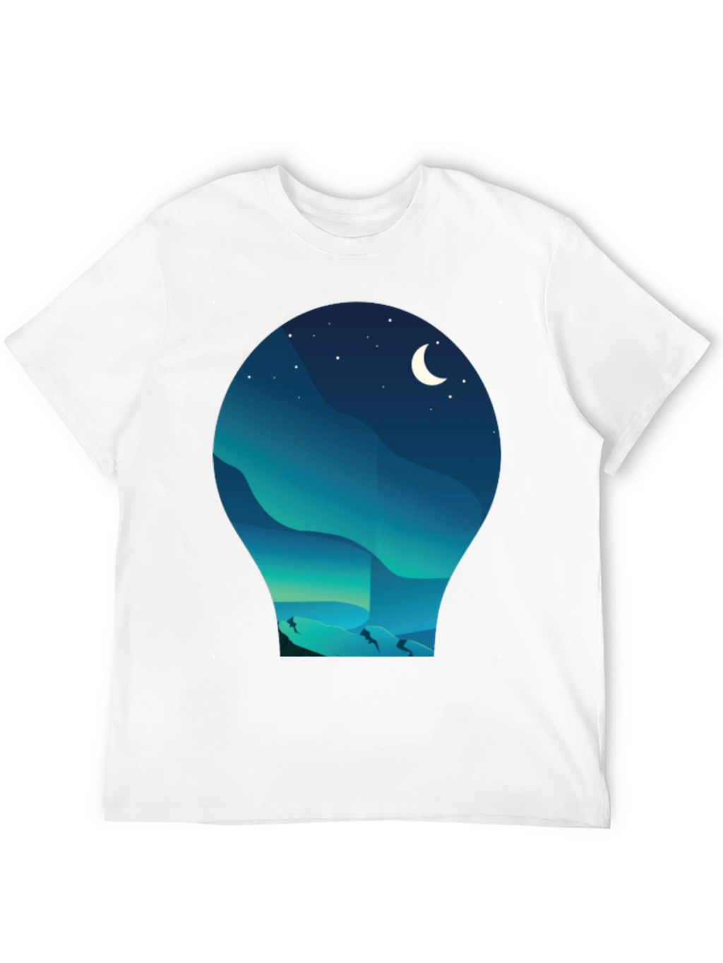 Night Landscape Graphic Tee