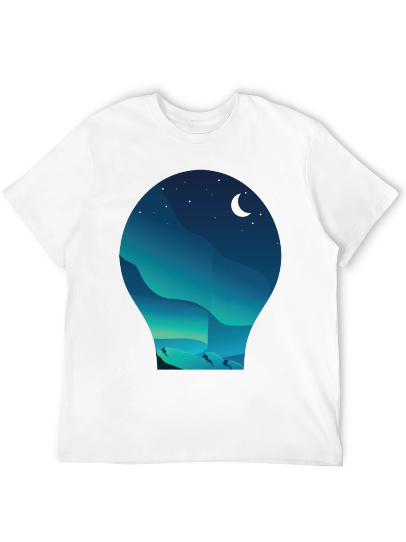 Night Landscape Graphic Tee