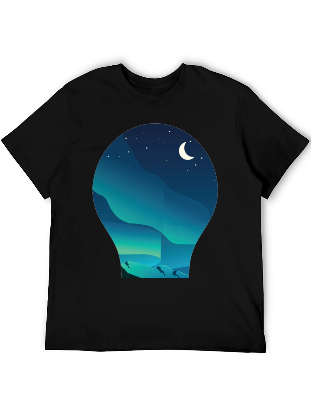 Night Landscape Graphic Tee