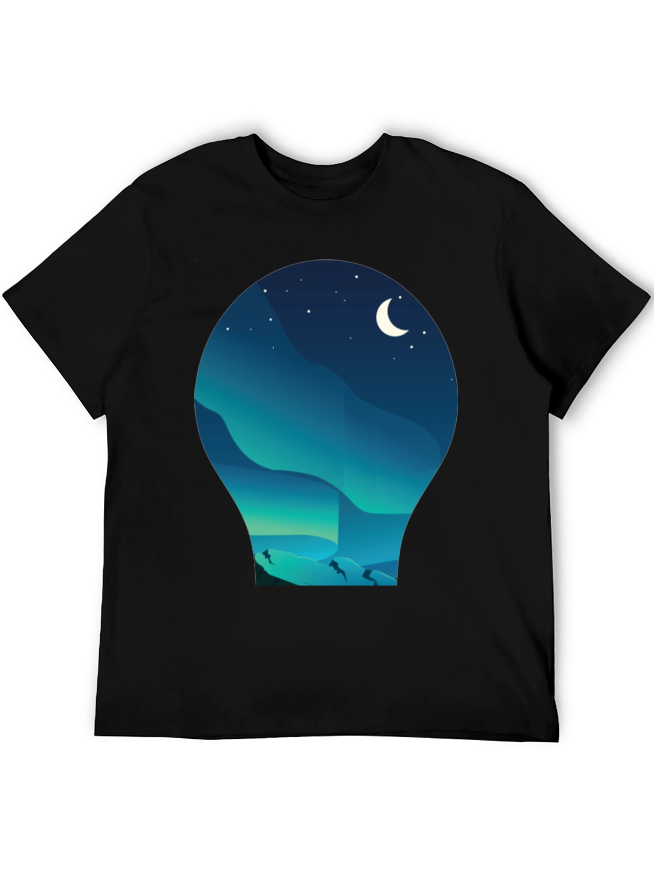Night Landscape Graphic Tee
