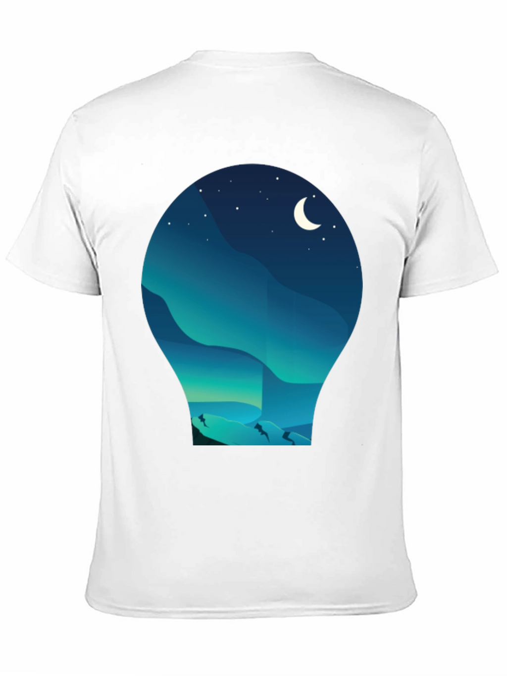 Night Landscape Graphic Tee