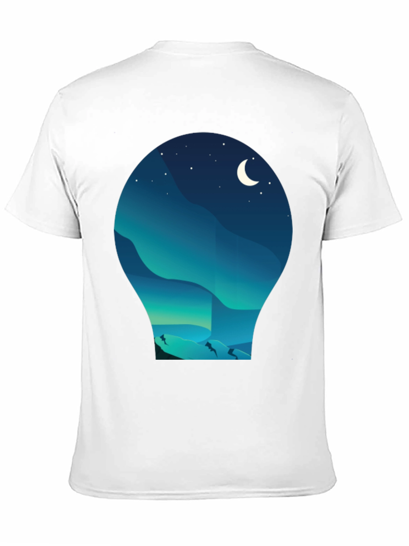 Night Landscape Graphic Tee