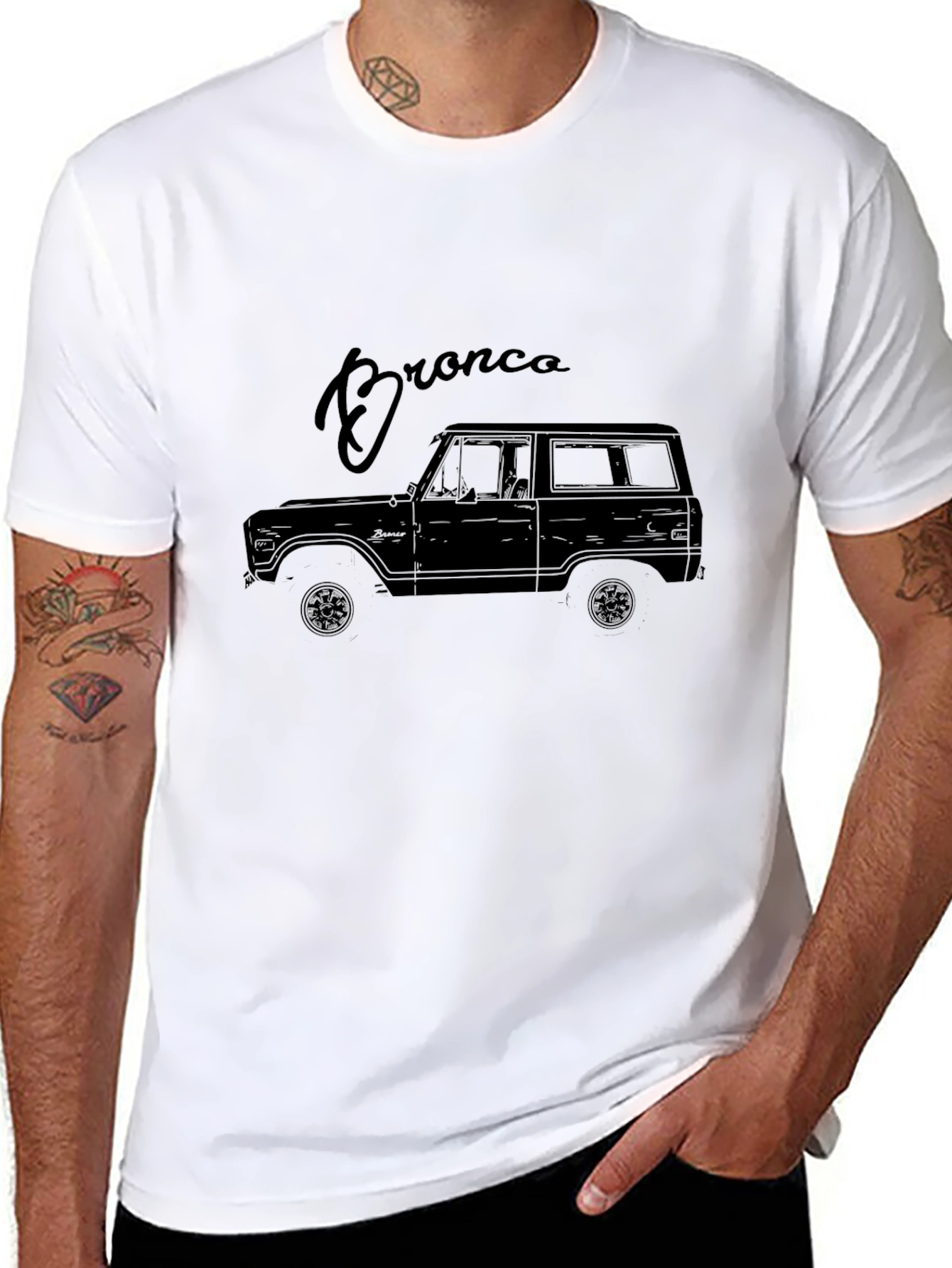 Bronco Classic Car T-Shirt