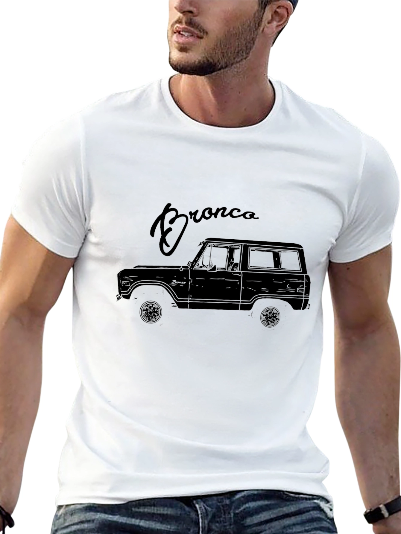 Bronco Classic Car T-Shirt