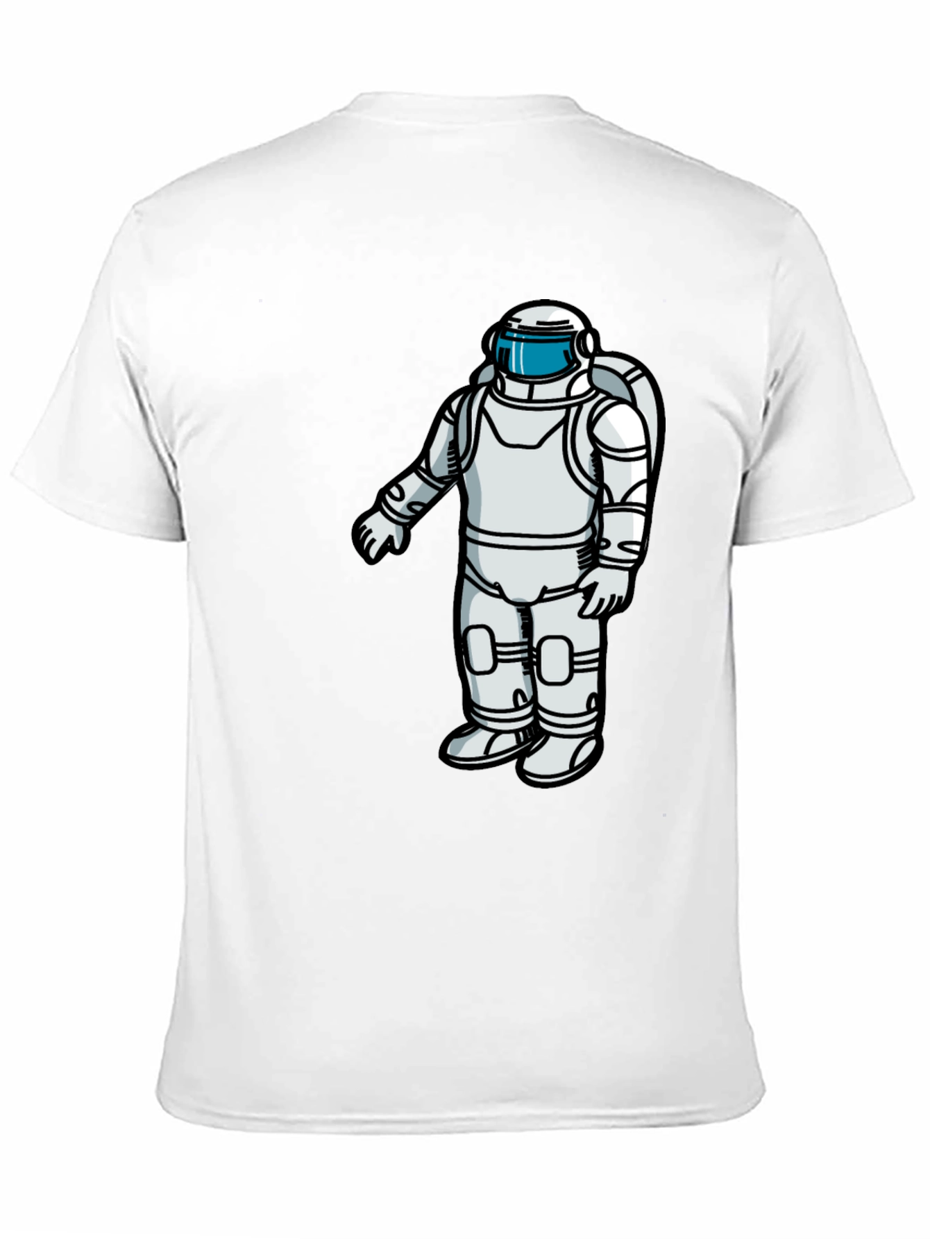 Astronaut Graphic Print Tee - Space Explorer T-Shirt