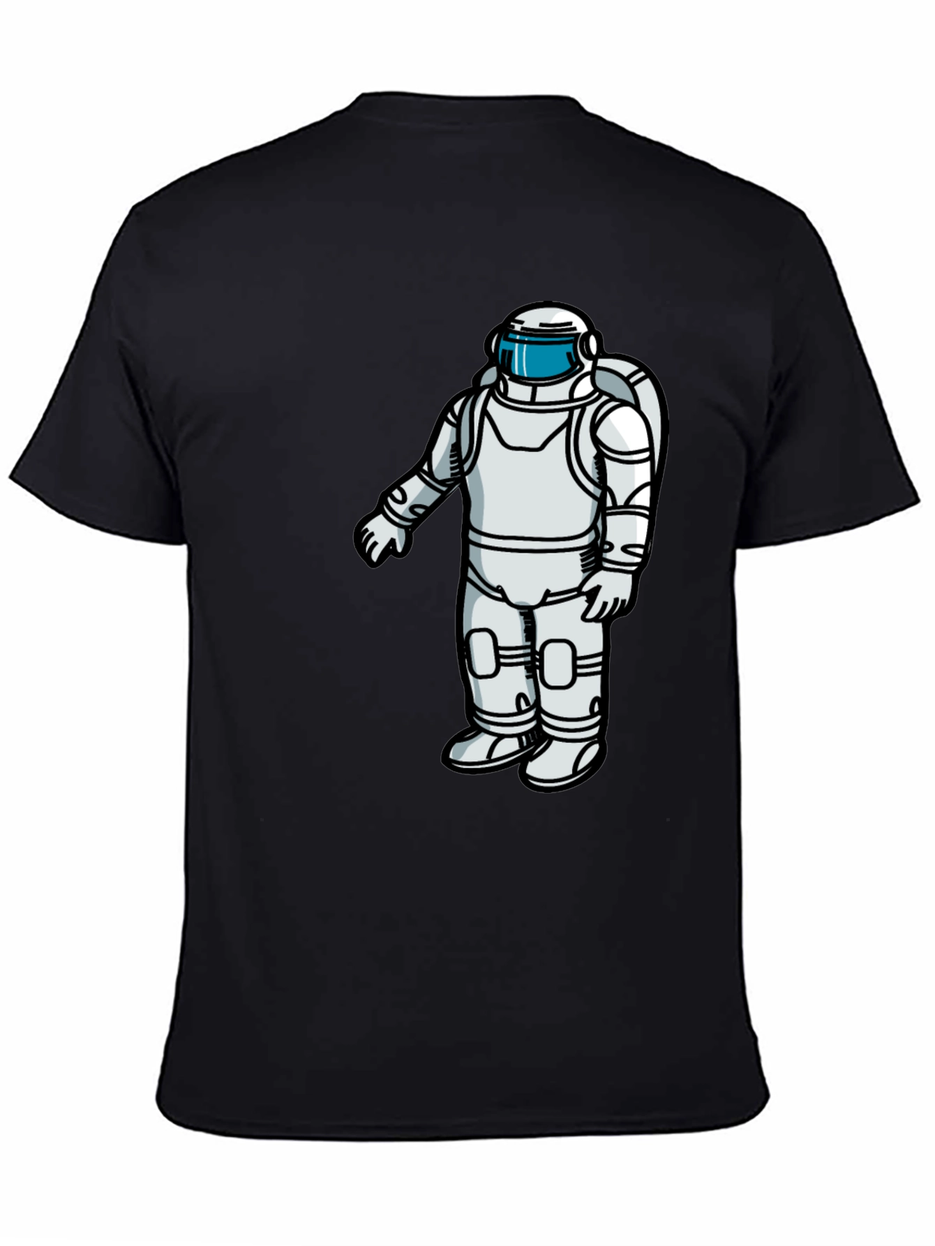 Astronaut Graphic Print Tee - Space Explorer T-Shirt