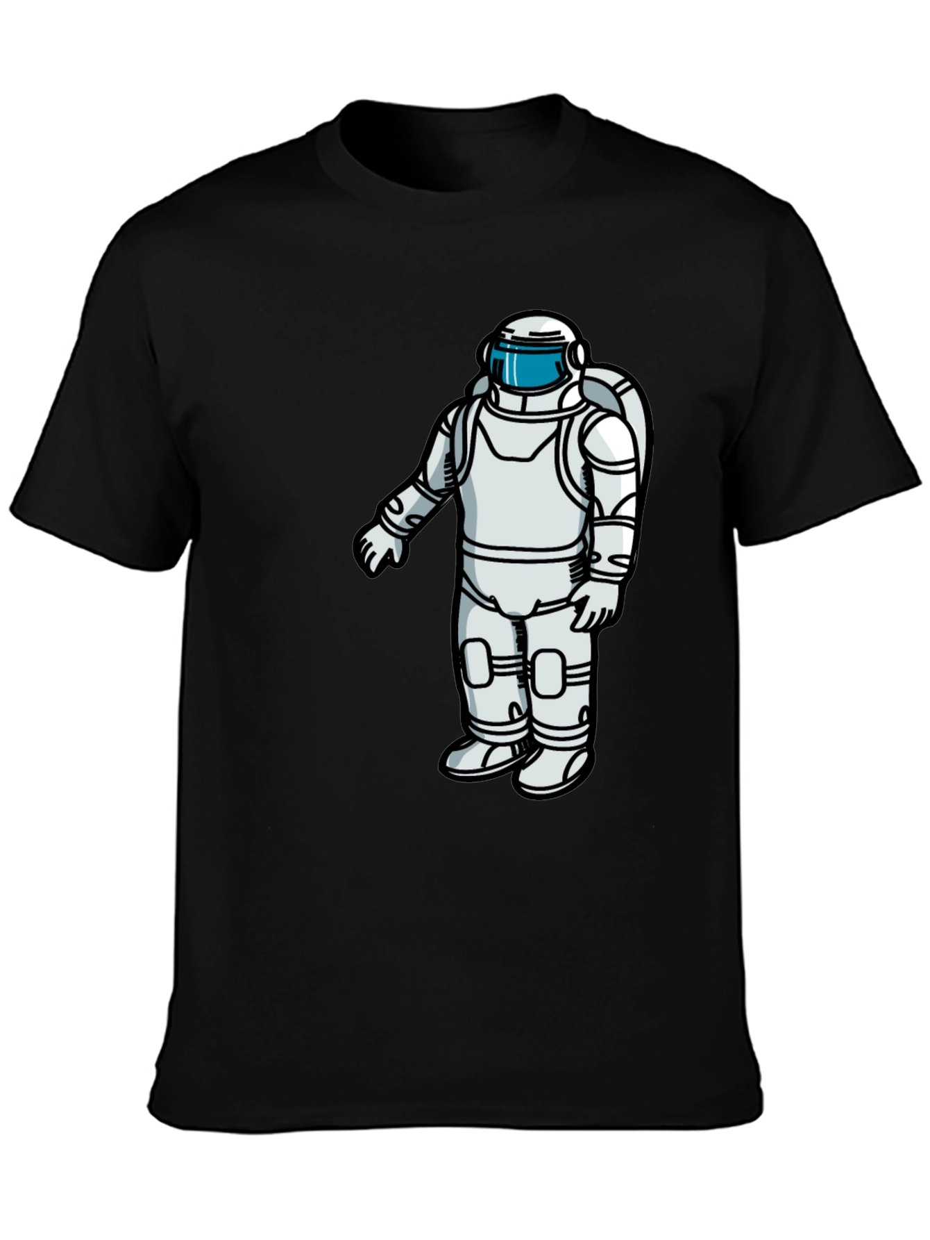 Astronaut Graphic Print Tee - Space Explorer T-Shirt