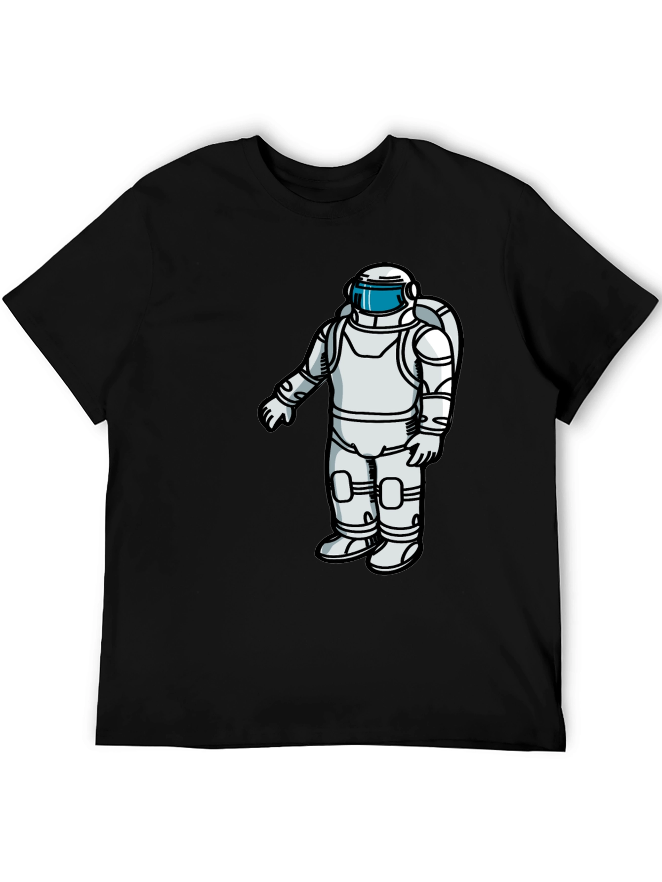 Astronaut Graphic Print Tee - Space Explorer T-Shirt