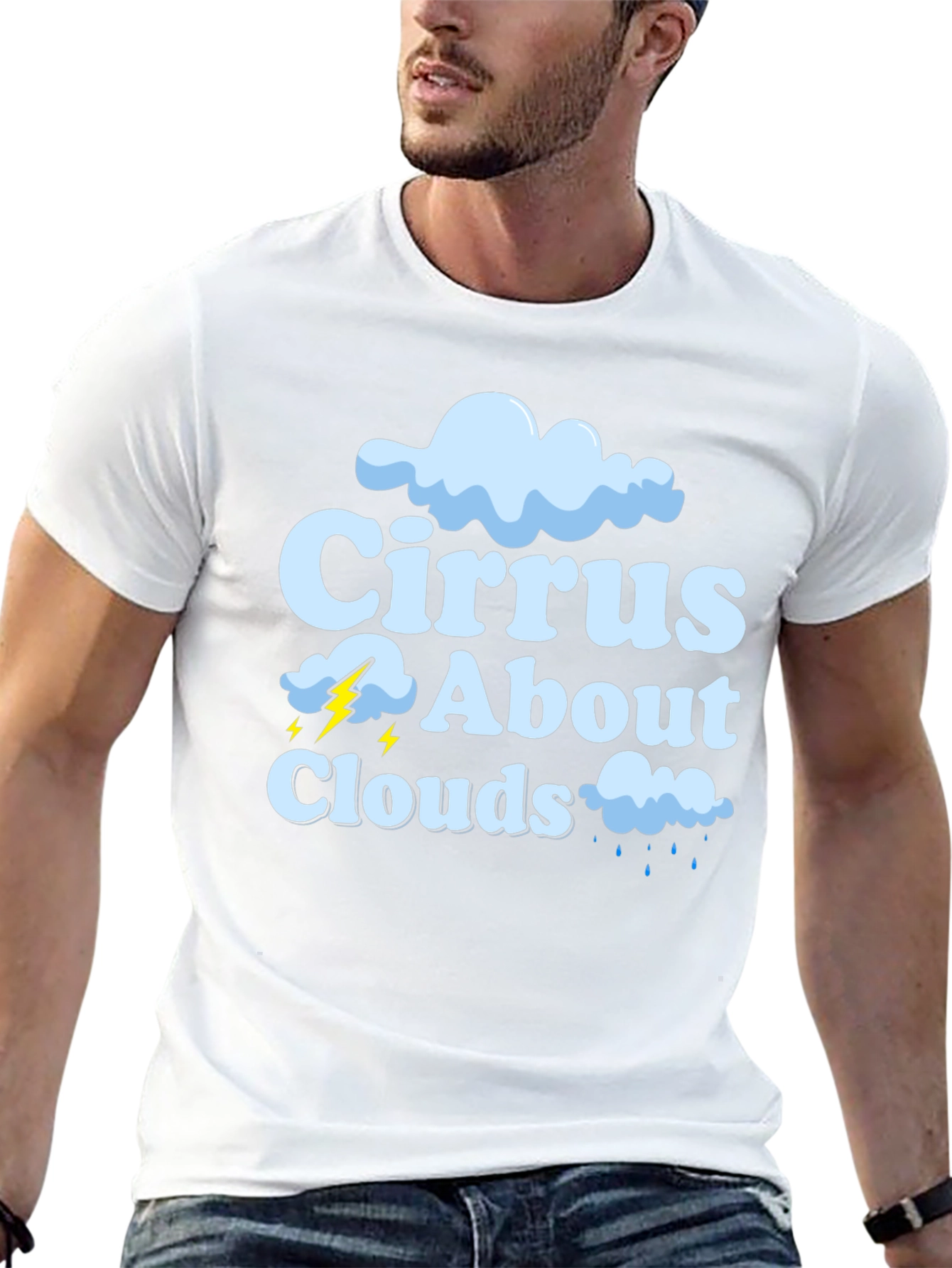 Cirrus About Clouds Graphic T-Shirt