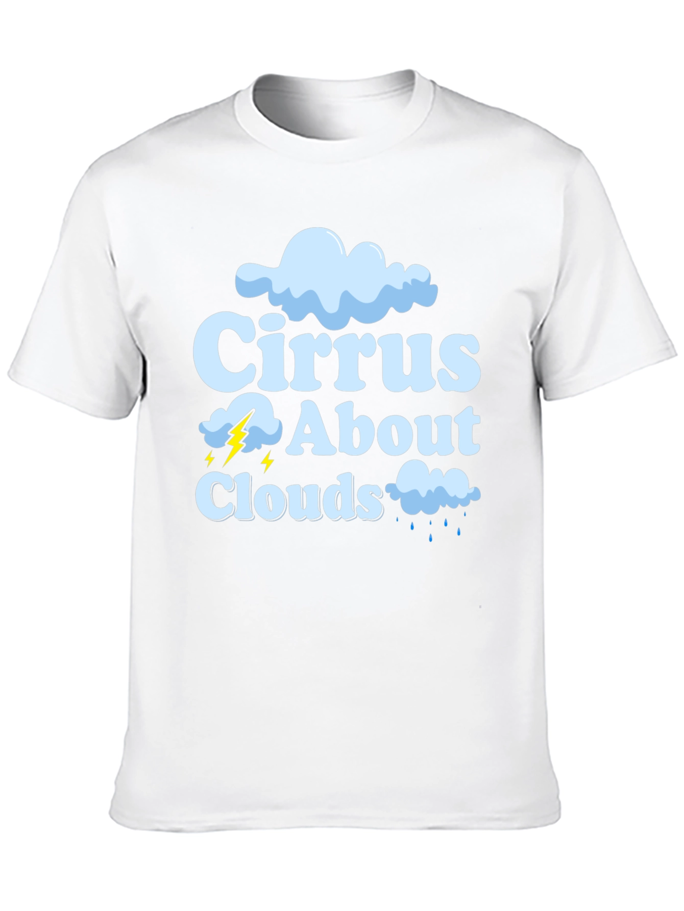 Cirrus About Clouds Graphic T-Shirt