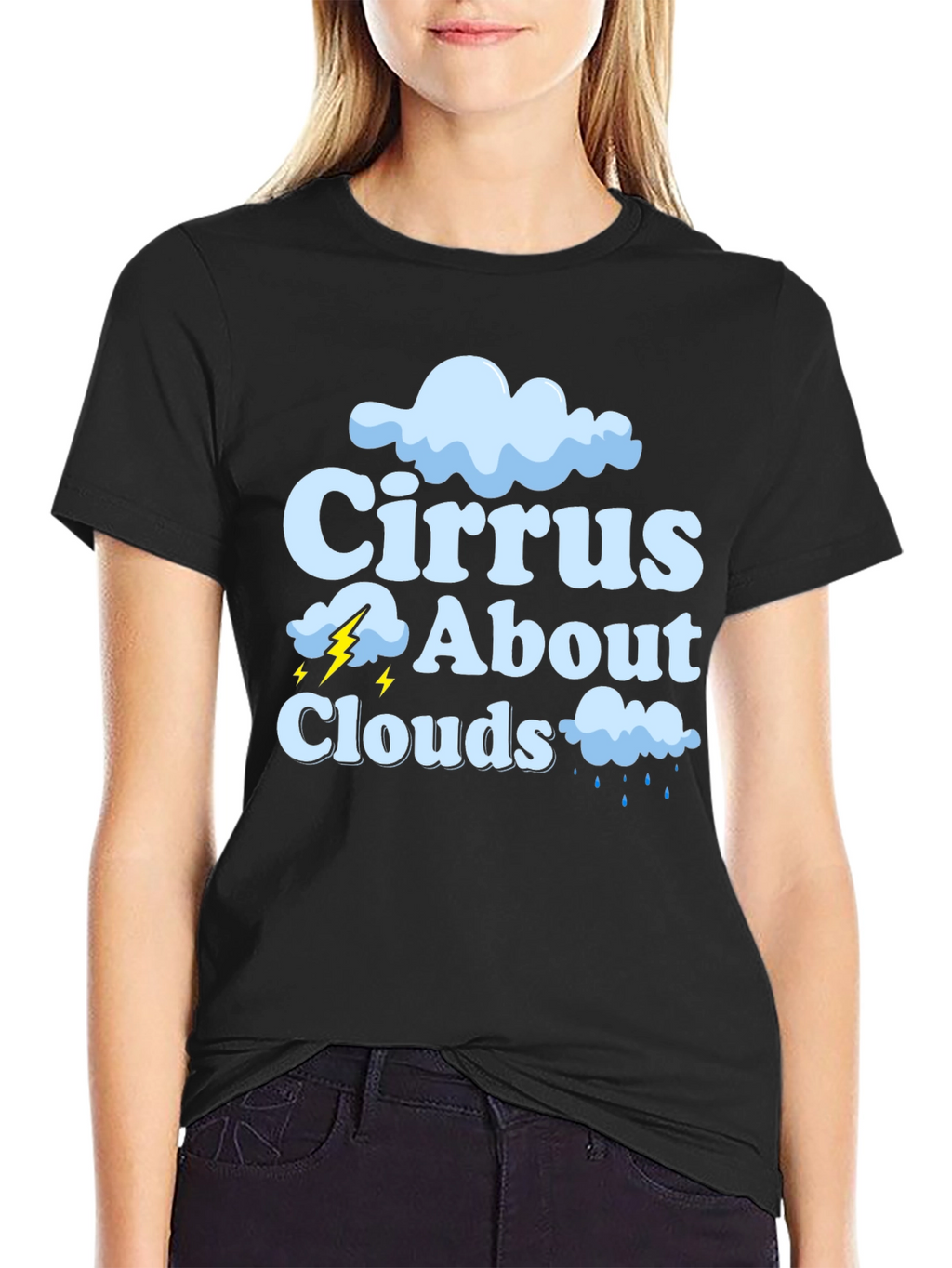 Cirrus About Clouds Graphic T-Shirt