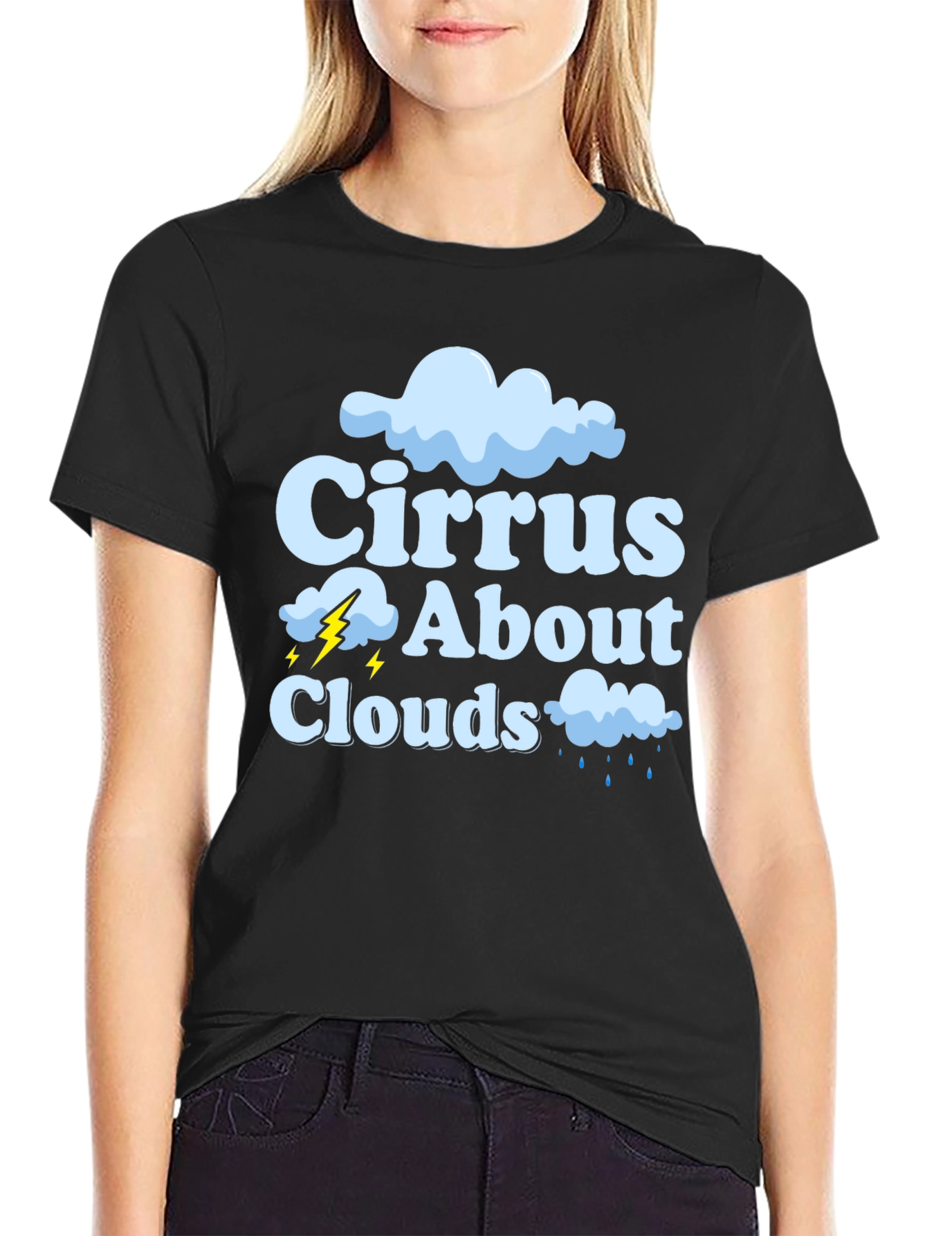 Cirrus About Clouds Graphic T-Shirt