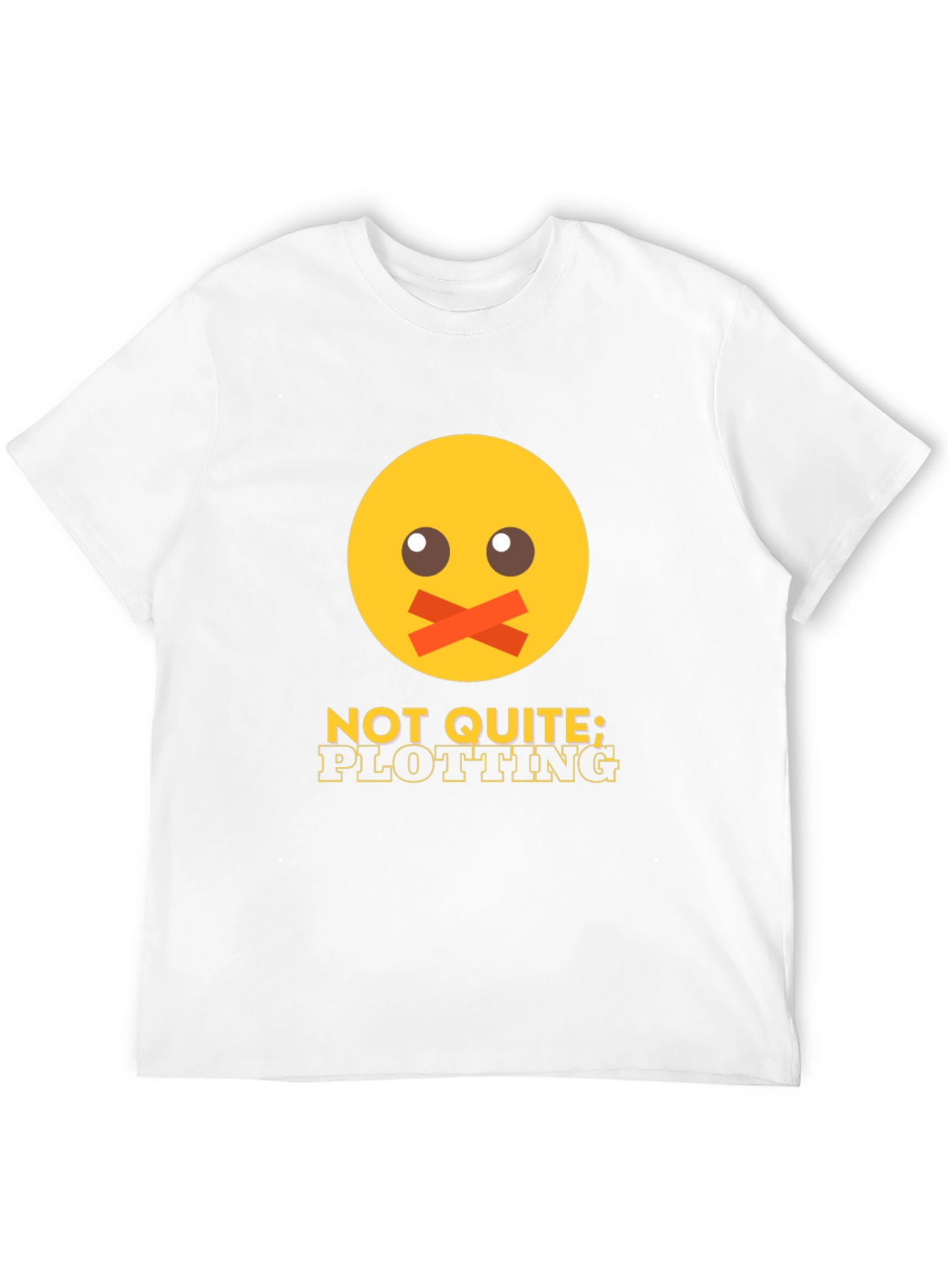 Plotting Emoji Graphic T-Shirt - Mens Black Tee