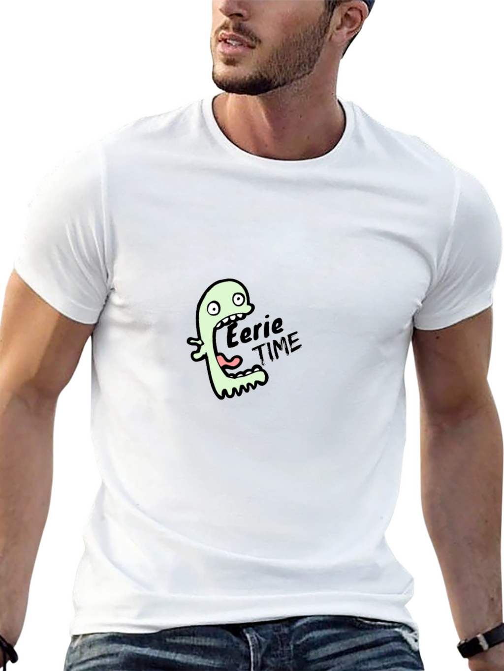 Eerie Time Graphic T-Shirt