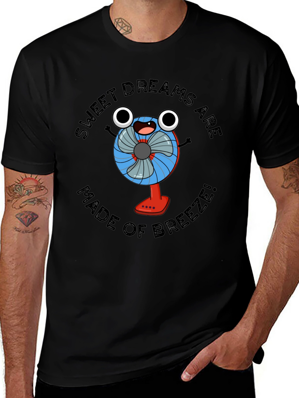Sweet Dreams Fan Graphic T-Shirt