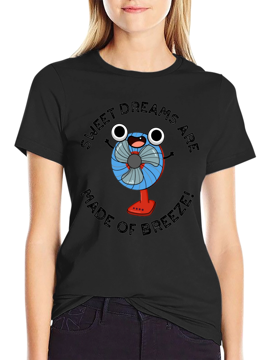Sweet Dreams Fan Graphic T-Shirt