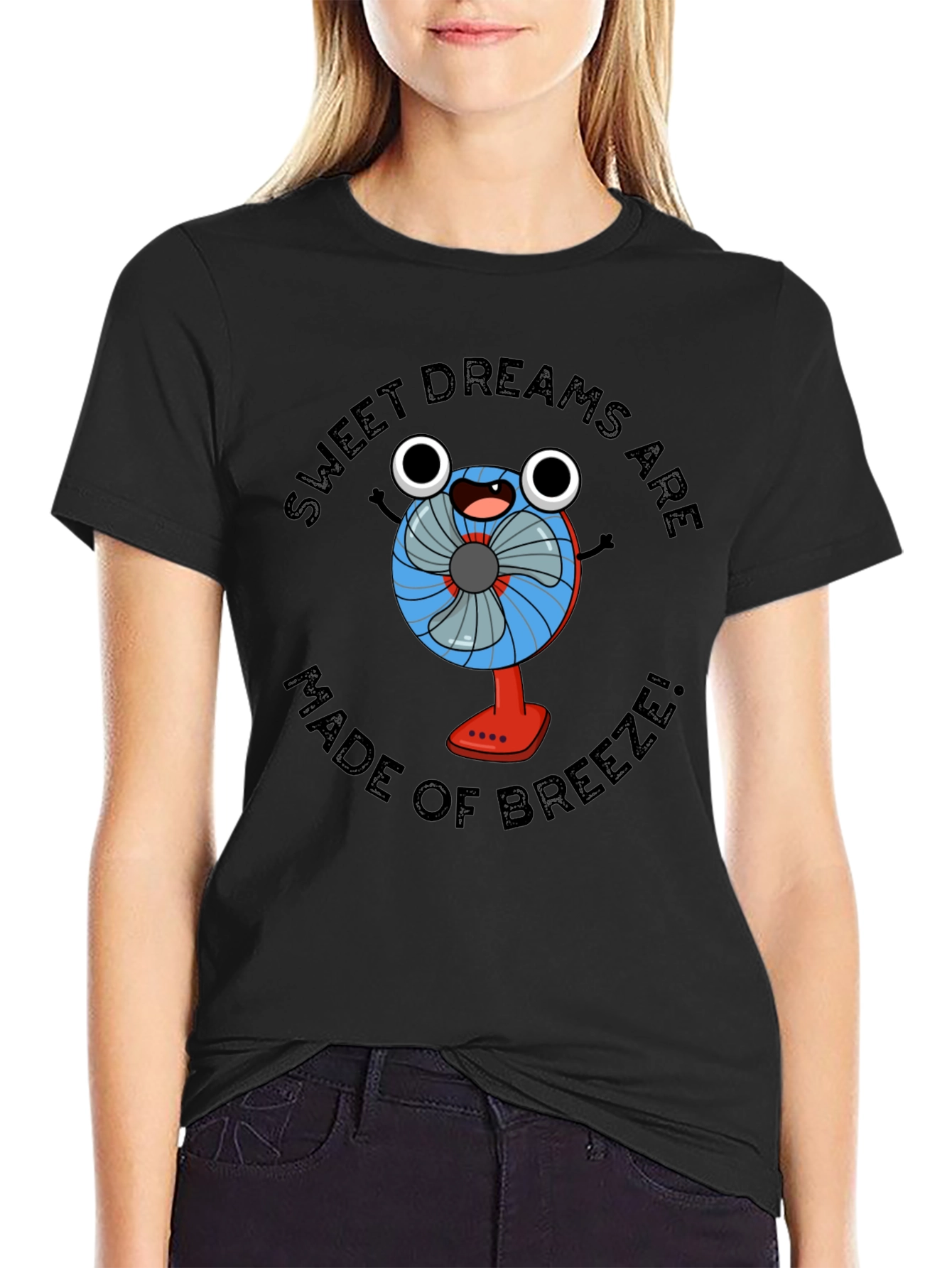 Sweet Dreams Fan Graphic T-Shirt