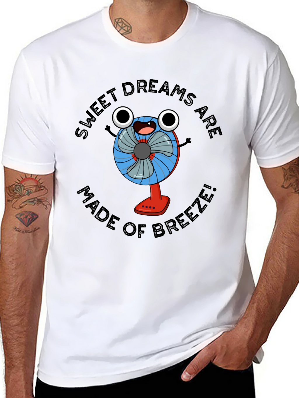 Sweet Dreams Fan Graphic T-Shirt