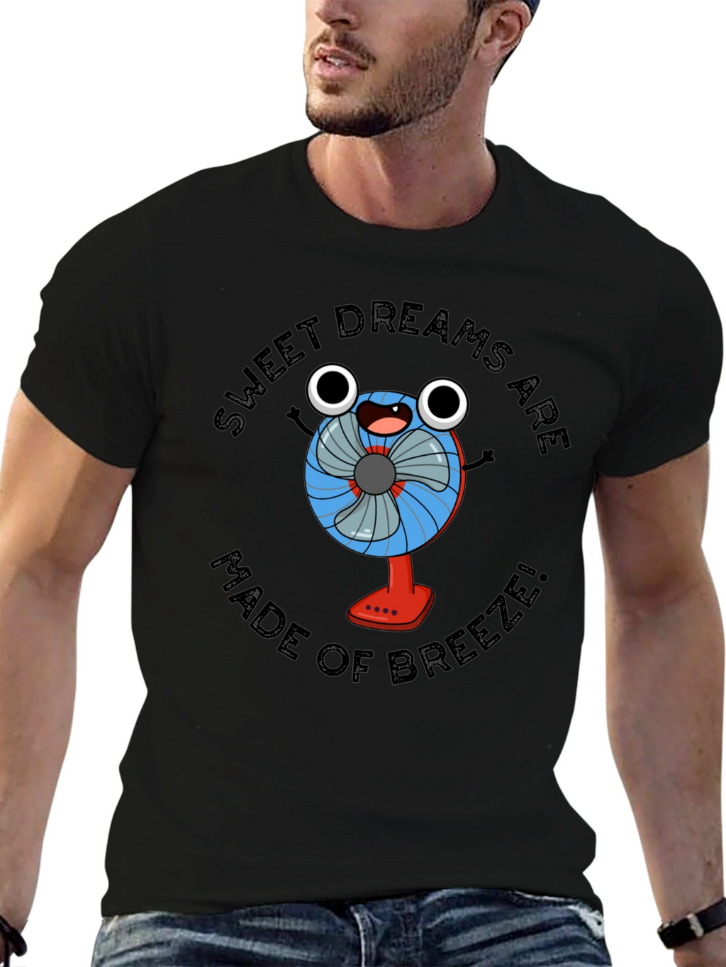 Sweet Dreams Fan Graphic T-Shirt