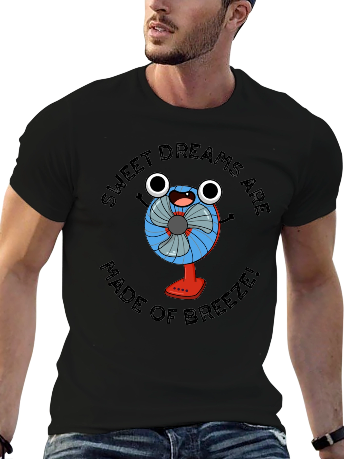 Sweet Dreams Fan Graphic T-Shirt