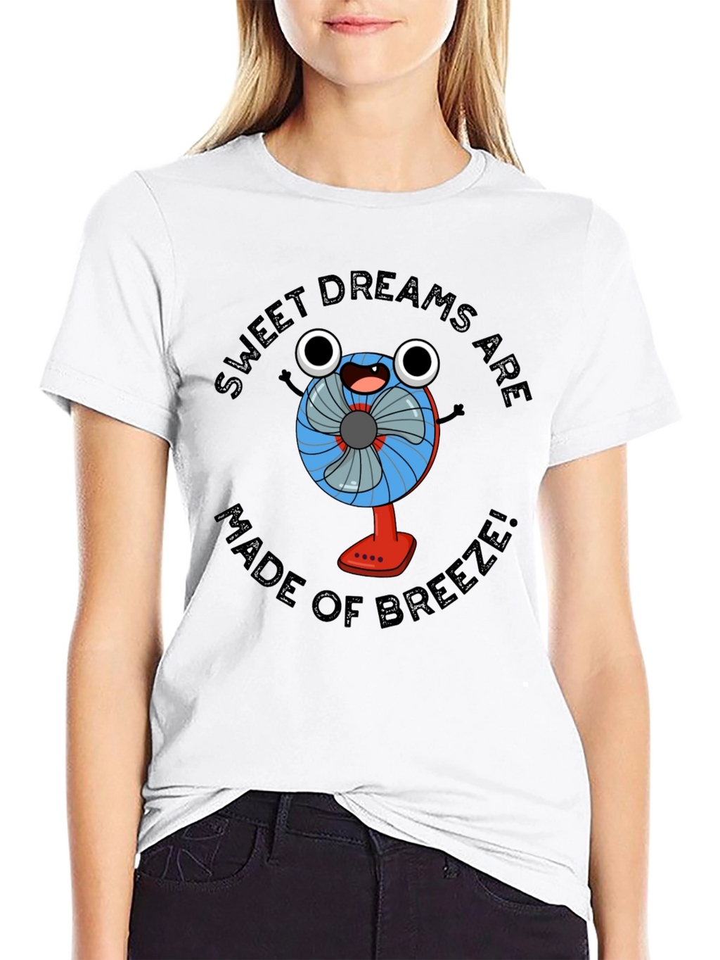 Sweet Dreams Fan Graphic T-Shirt