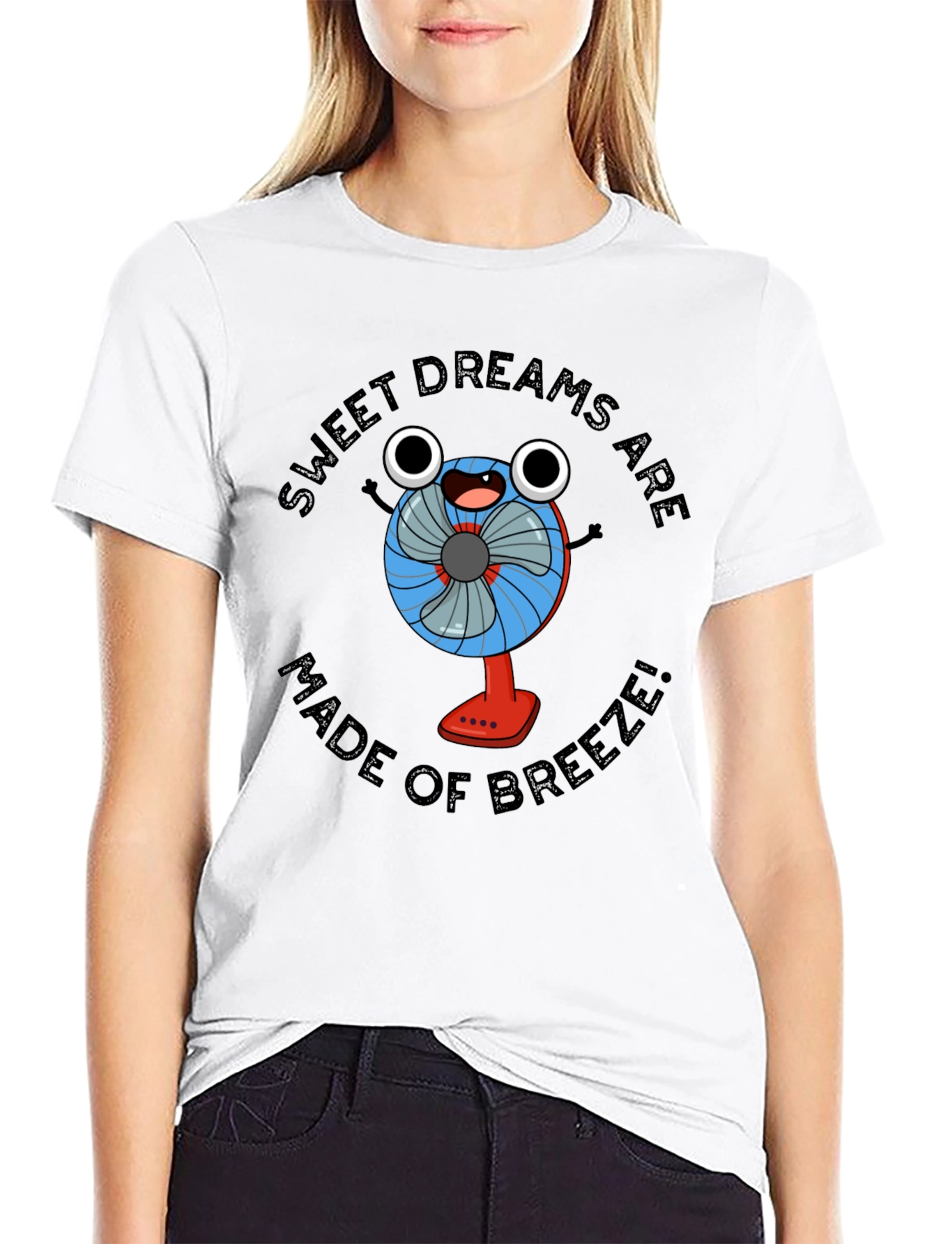 Sweet Dreams Fan Graphic T-Shirt
