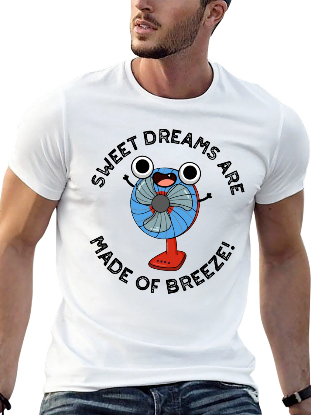 Sweet Dreams Fan Graphic T-Shirt