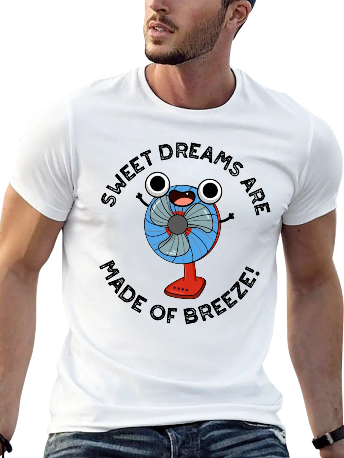 Sweet Dreams Fan Graphic T-Shirt