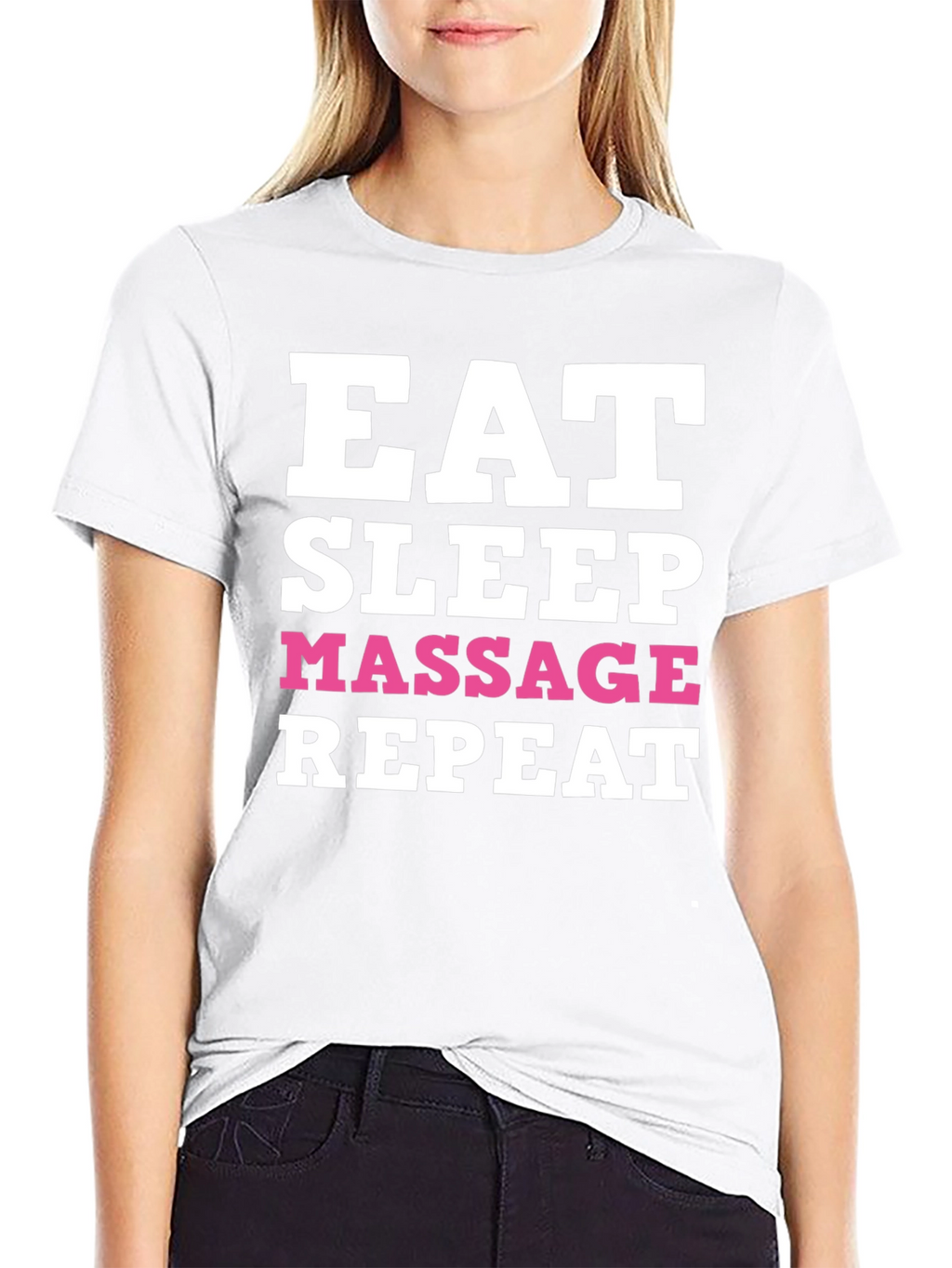 Eat Sleep Massage Repeat T-Shirt