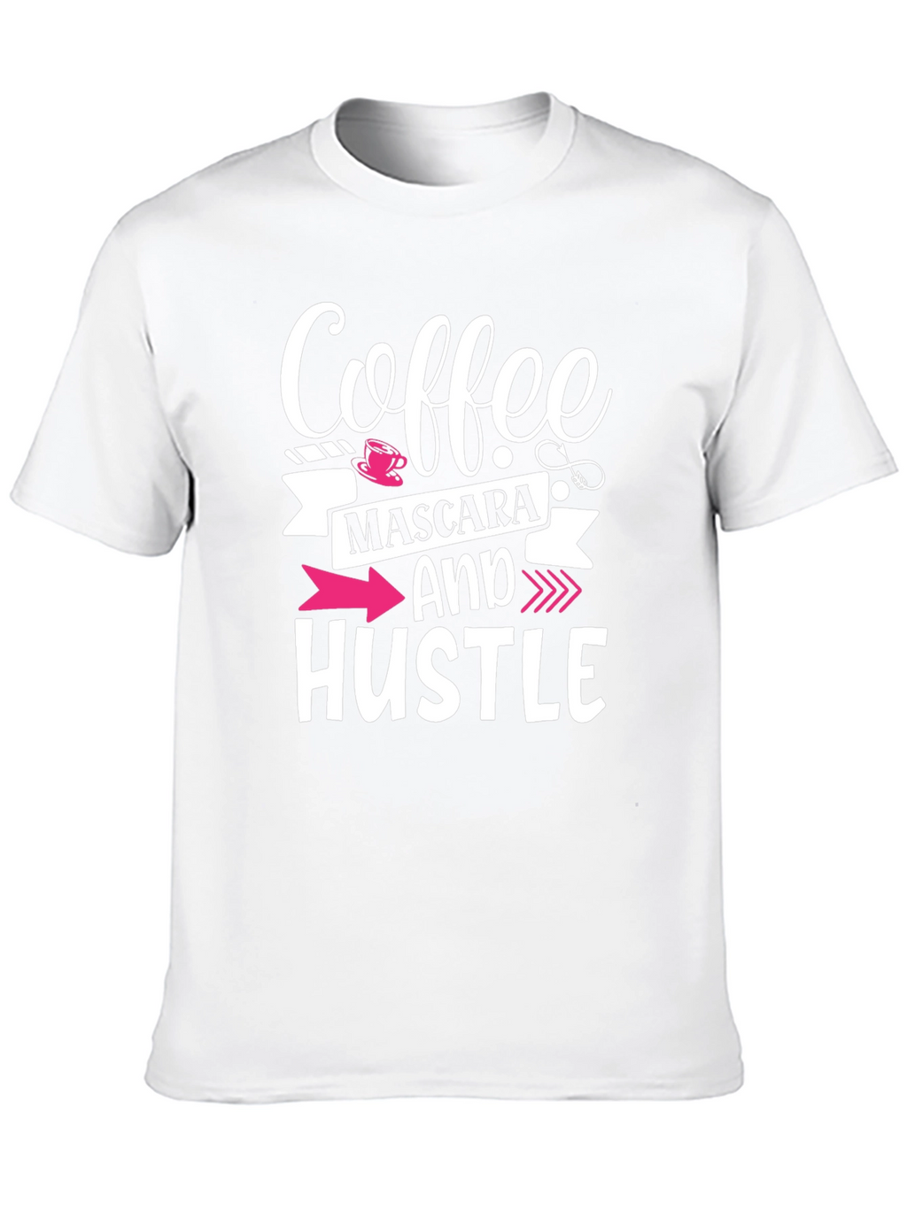 Coffee Mascara and Hustle Graphic Tee