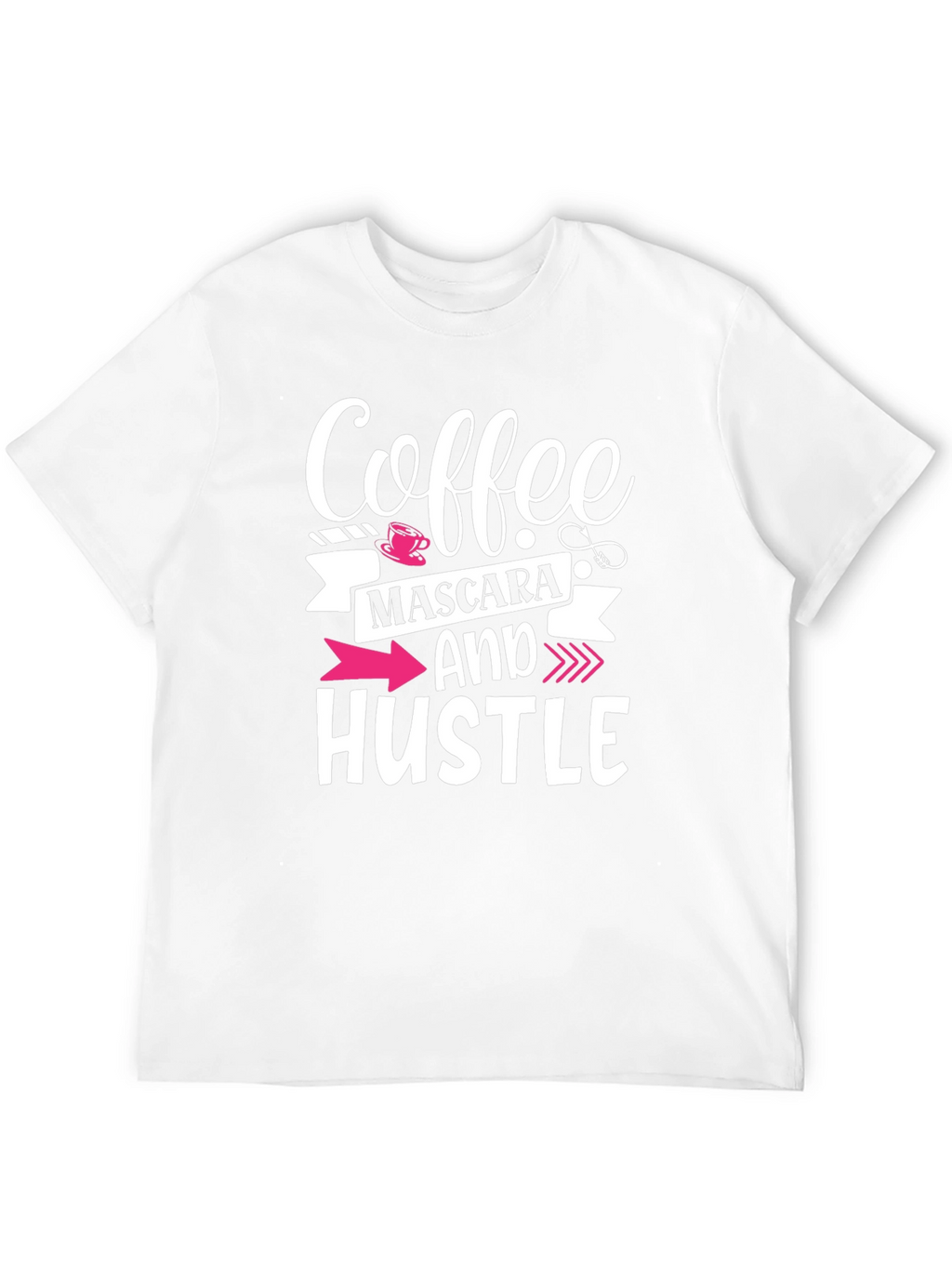 Coffee Mascara and Hustle Graphic Tee