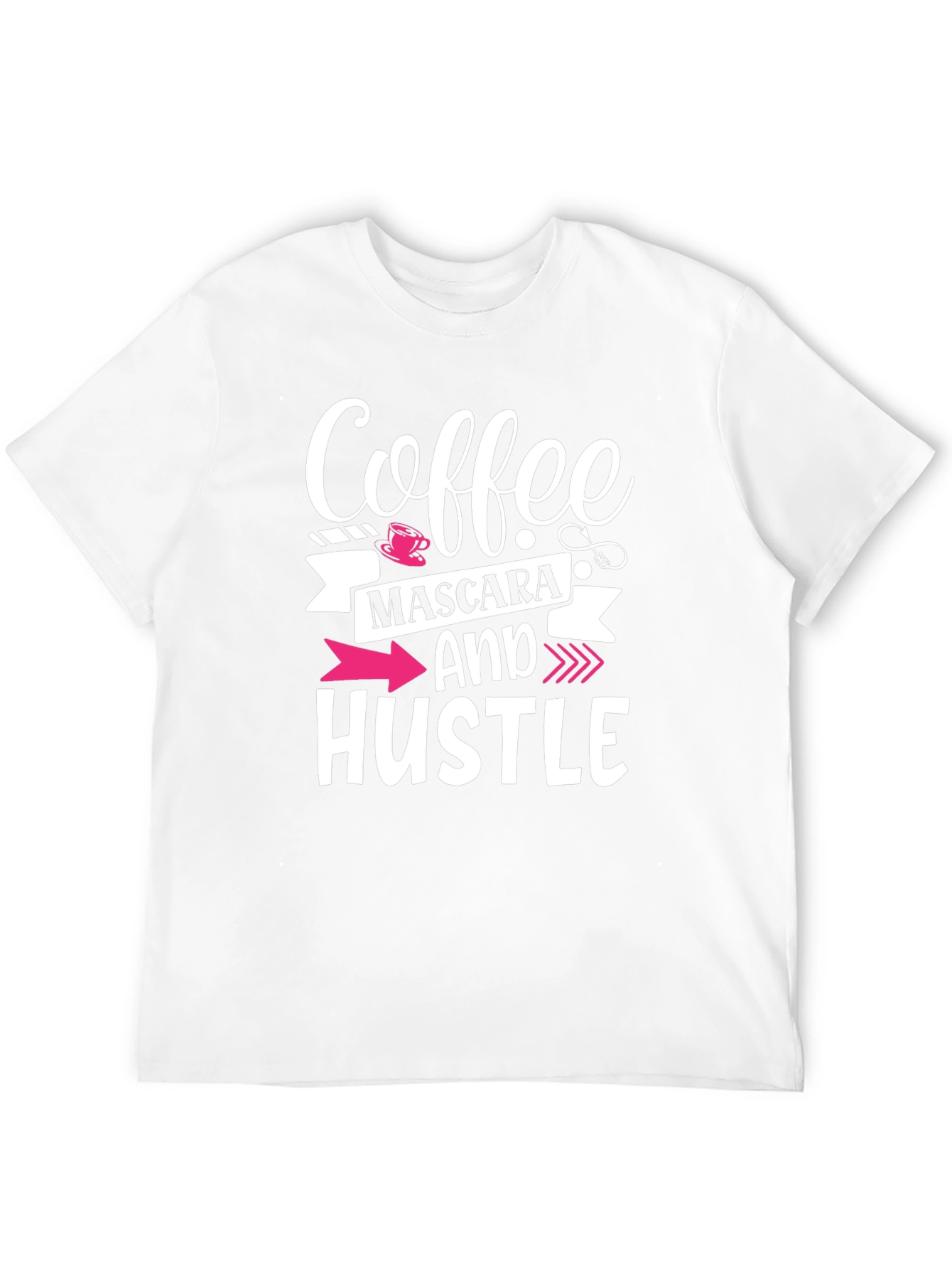 Coffee Mascara and Hustle Graphic Tee